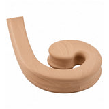 9135 Right Hand Volute for the 9100 Handrail, Beech