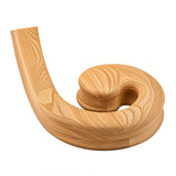 9135 Right Hand Volute for the 9100 Handrail, Yellow Pine