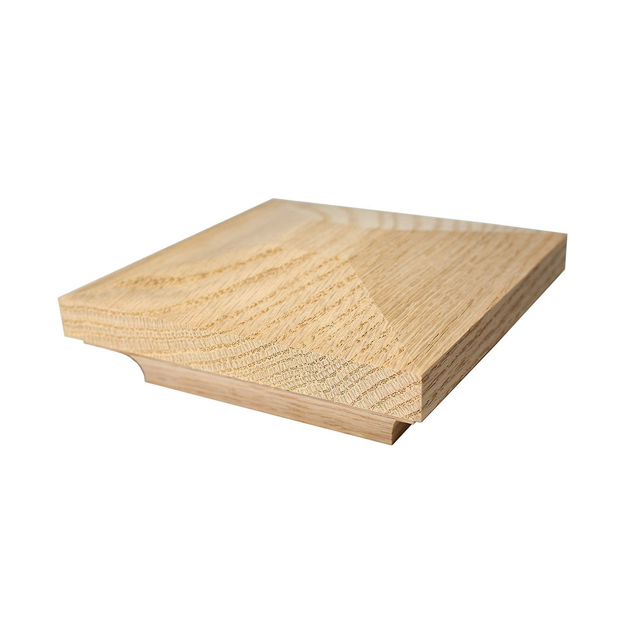 930 Newel Post Cap - Red Oak - For 3" Newel Posts