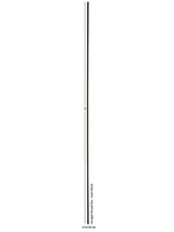 9701 Straight Round Bar 5/8" x 96" Satin Black (4)