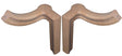 C-7060 or 7065 2-Rise Quarter-Turn Cap Gooseneck