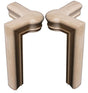 C-7081 or C-7086 2-Rise Gooseneck with Quarter-turn Cap