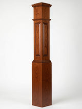 ARP-4092 Actual Raised Panel Large Box Newel Post, Brazilian Cherry
