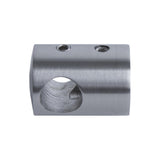 12 mm Round Bar Infill Holder – Fits Flat Newel
