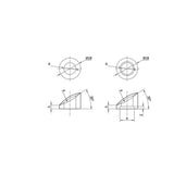Sloping Washer for Round Posts (CADD)