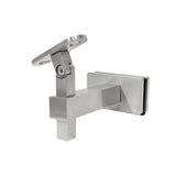 Adjustable Handrail Support for Glass