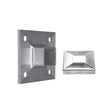 Wall Mount Flange for Square Rail – 40 x 40 x 2 mm (AX20.008.150.A.SP)