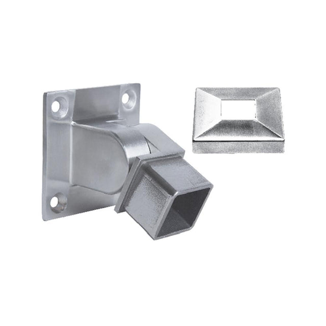 Adjustable Wall Mount for Square Handrail – 40 x 40 x 2 mm (AX20.008.152.A.SP)