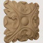 Acanthus Rosette, 5" Angled View
