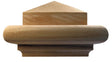 B350 3.5-Inch Peaked Newel Post Cap
