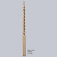 BT-8600 42-inch Barley Rope Twist Baluster
