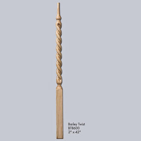 BT-8600 42-inch Barley Rope Twist Baluster