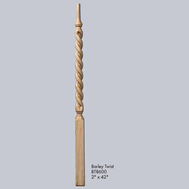 BT-8600 42-inch Barley Rope Twist Baluster
