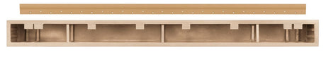Backview NC Mantel Shelf