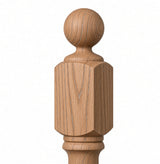 Red Oak Ball Top