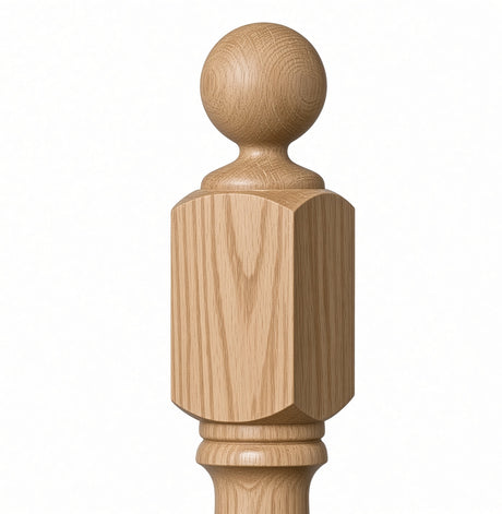 White Oak Ball Top