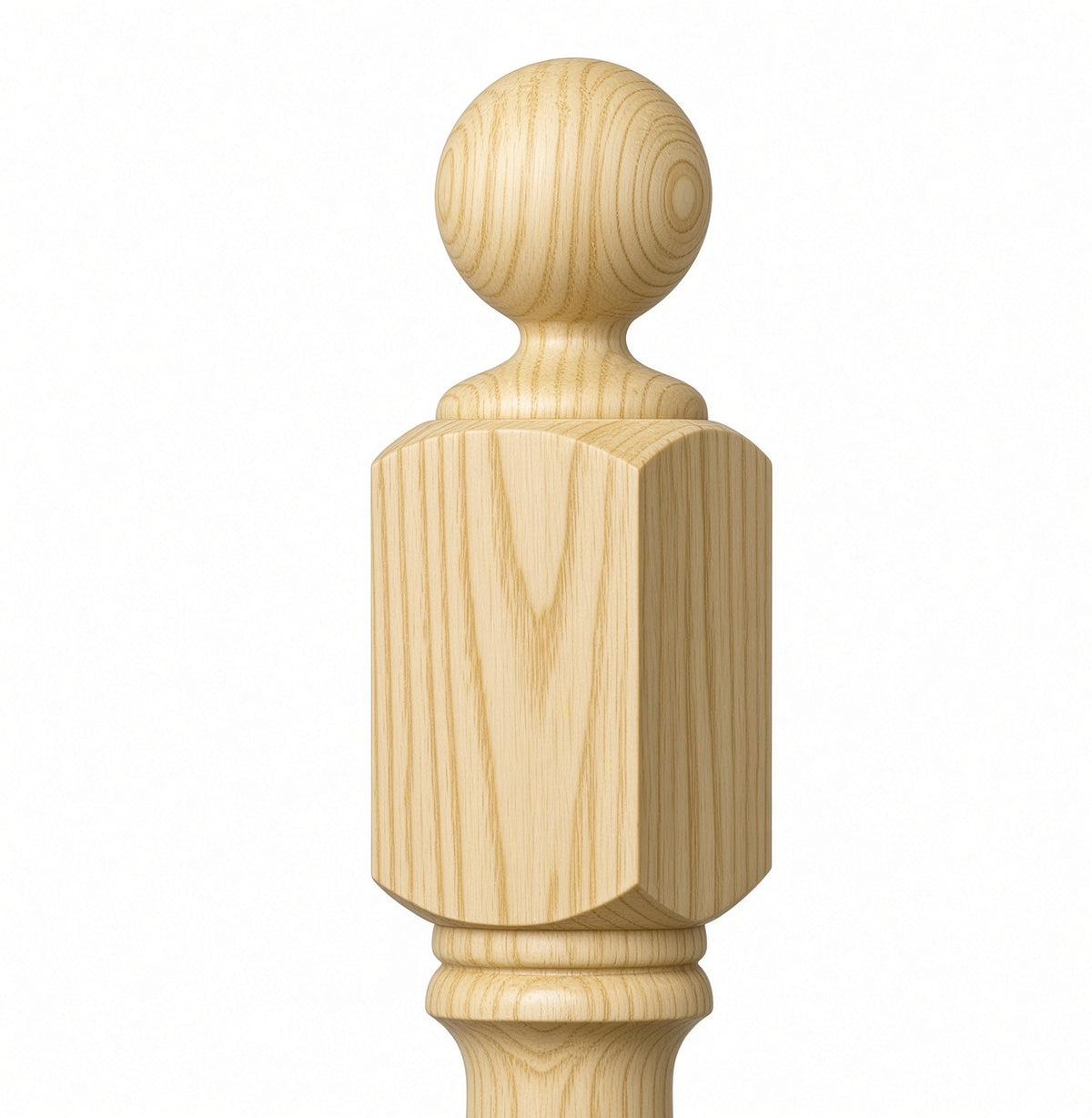 Yellow Pine Ball Top