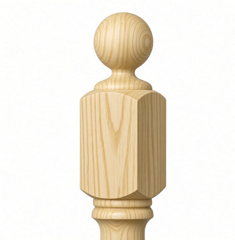 Yellow Pine Ball Top