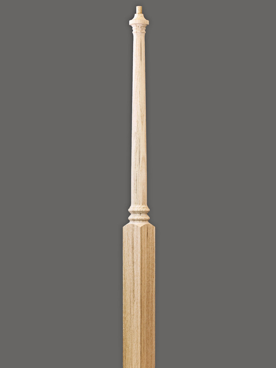 C-4030 48" Colonial Pin Top Starting Newel Post