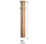 C-4092 Craftsman Style Box Newel