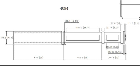 C-4094 Craftsman Style Large Box Newel CADD