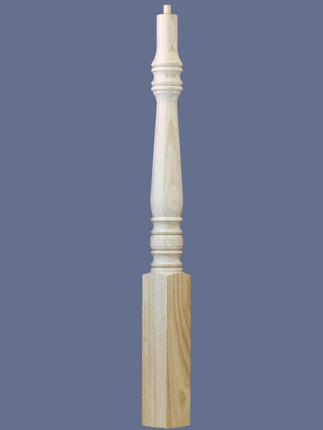 C-4211 48" Hampton Pin Top Newel Post