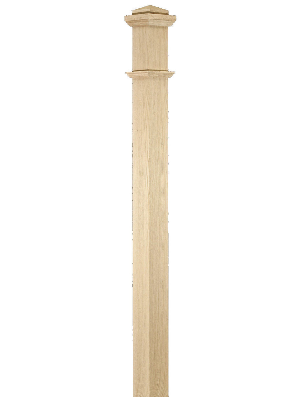 C-4290 56" Plain Box Newel Post