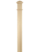 C-4290 56" Plain Box Newel Post