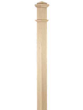 C-4290 56" Plain Box Newel Post