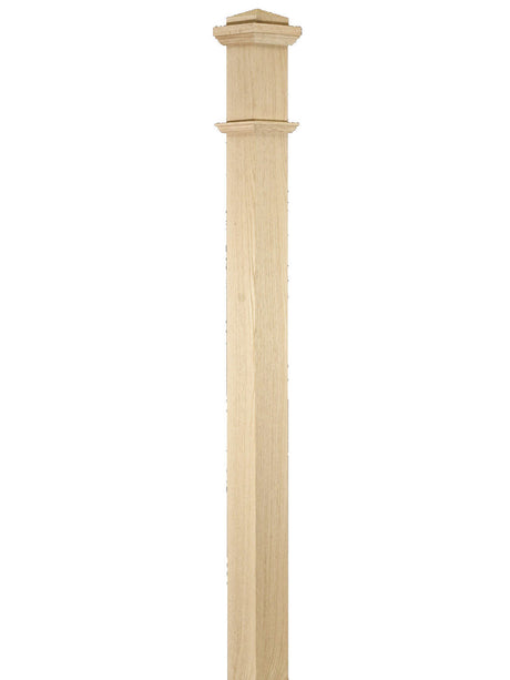 C-4290 56" Plain Box Newel Post