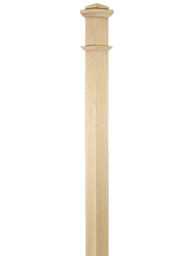 C-4290 56" Plain Box Newel Post