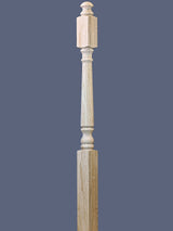 C-4548 60" Colonial Traditional Angle / Landing Newel Post