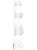 C-4555 Ball Top 3" x 54" Starting Newel Post
