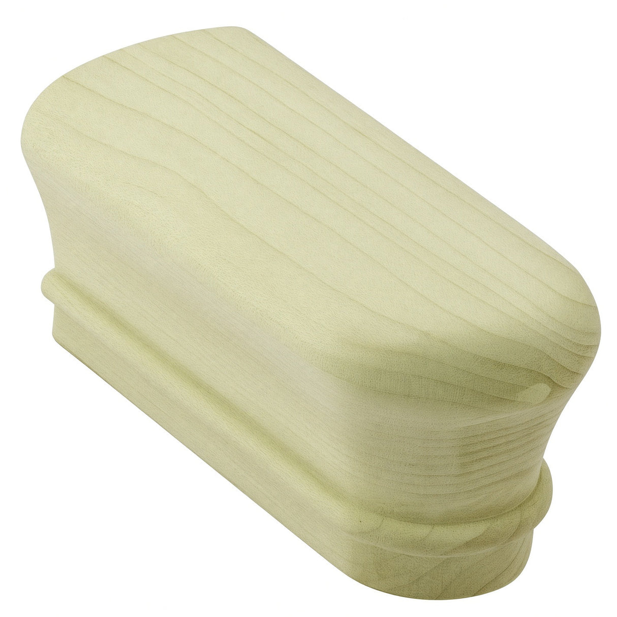 7009 Returned End for 2-1/4" x 2-3/8" 6010 Handrail, Poplar