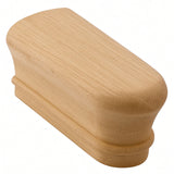 7009 Returned End for 2-1/4" x 2-3/8" 6010 Handrail, Red Oak