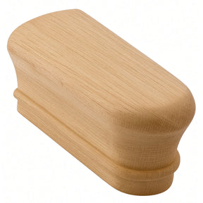 7009 Returned End for 2-1/4" x 2-3/8" 6010 Handrail, Red Oak