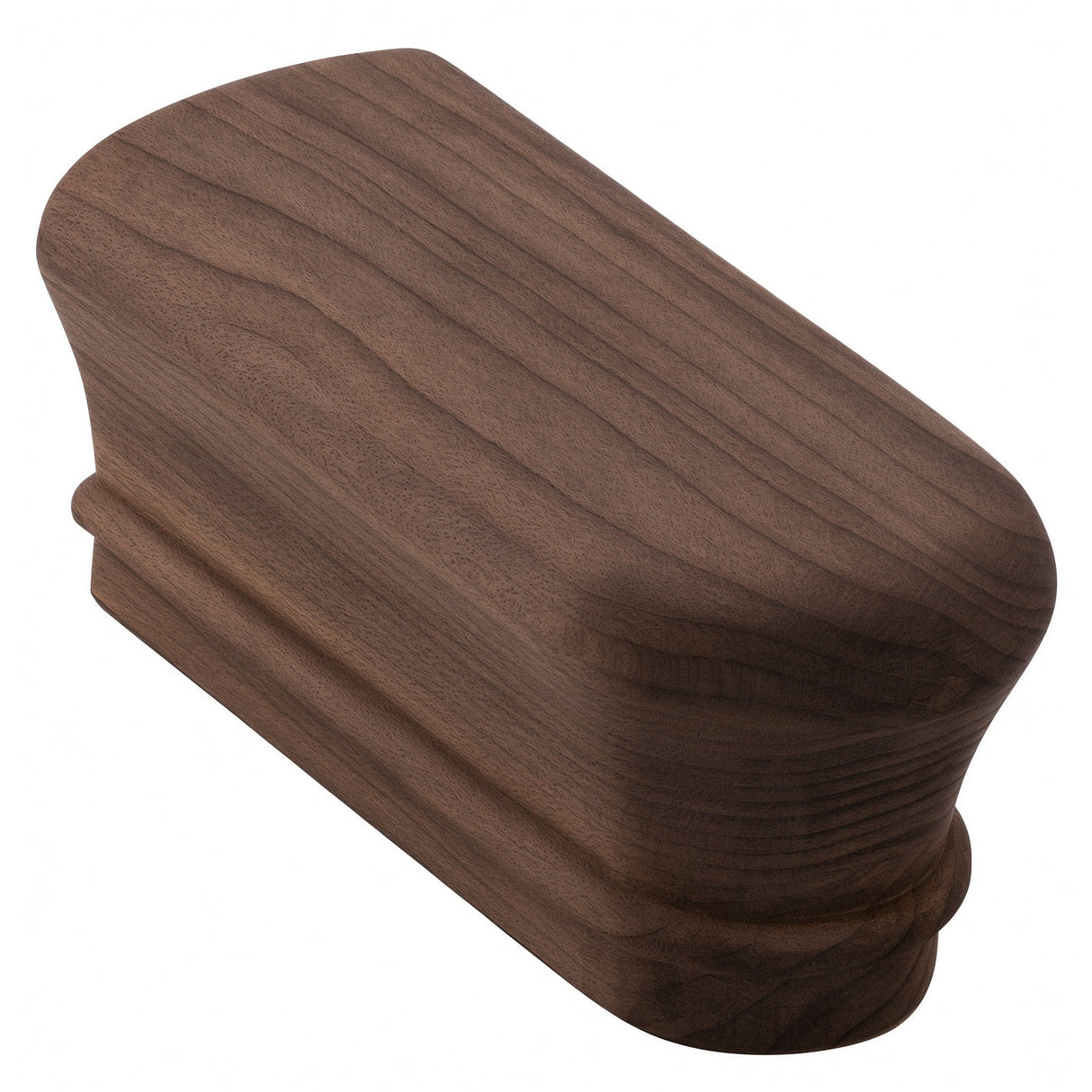 7009 Returned End for 2-1/4" x 2-3/8" 6010 Handrail, Walnut