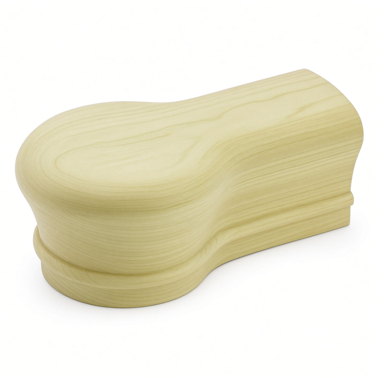 C-7019 One Opening Newel Cap for the 6010 Handrail, Poplar
