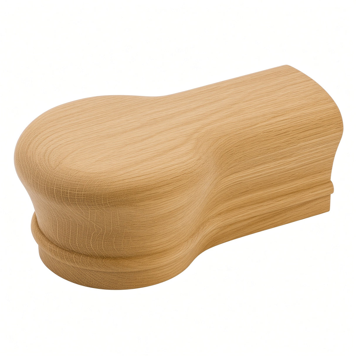 C-7019 One Opening Newel Cap for the 6010 Handrail, White Oak
