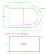 C-8010-2 Reversable False Bullnose End and Riser CADD