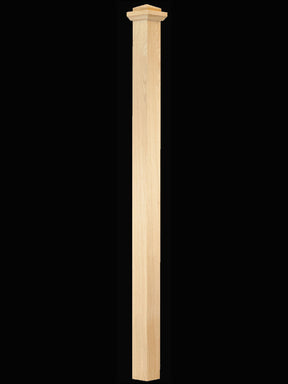 C-4075 Landing Plain Box Newel Post