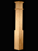 C-4090 Plain Traditional Box Newel