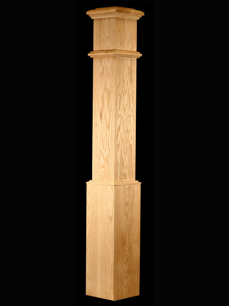 C-4090 Plain Traditional Box Newel