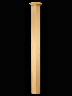 C-4690 Landing Mission Style Box Newel Post