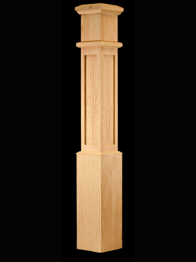 C-4890 Mission Style Large Box Newel