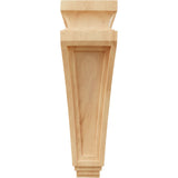 Arts and Crafts Corbel, 3-7/8" X 4-1/2" X 14" (COR03X04X14AR) Front View