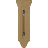 Arts and Crafts Corbel, 4" X 4" X 12" (COR04X04X12AR) Back View