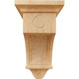 Arts and Crafts Corbel, 7 1/2" X 7 1/2" X 14" (COR07X07X14AR) Front View