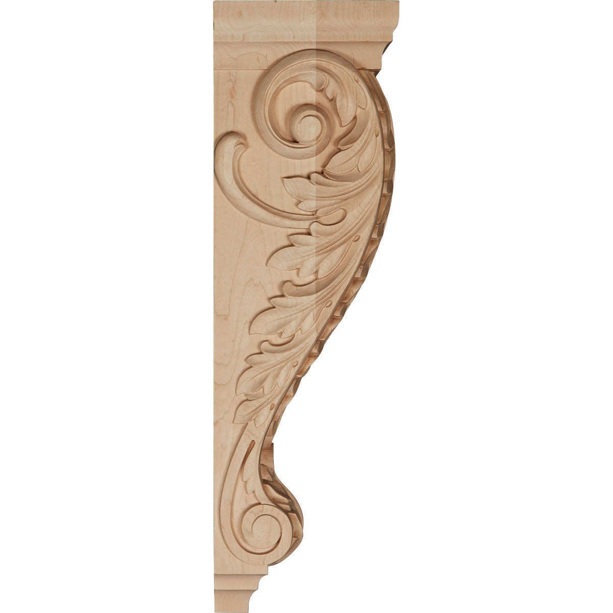 Acanthus Large Jumbo Pilaster Corbel, 8" X 9" X 30" (CORW08X09X30AC) (5)