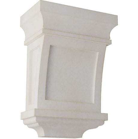 Santa Fe Wood Vintage Décor Corbel, Chalk White